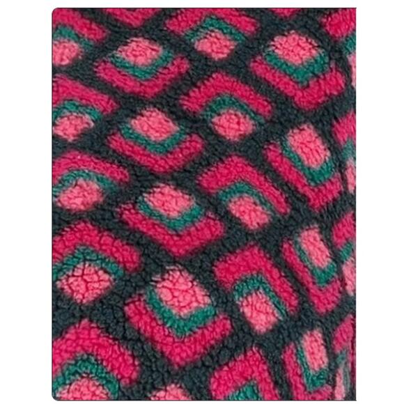 Terra & Sky Women’s Plus Size Quarter Snap Faux Sherpa Pullover, SIZE 2XL, 20-22 - Picture 3 of 8